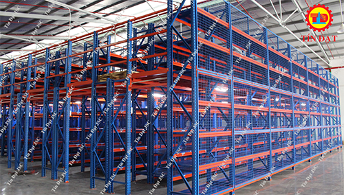 Kệ sàn Mezzanine Floor - Tín Đạt JSC - Công Ty Cổ Phần Thiết Bị Công Nghiệp Tín Đạt